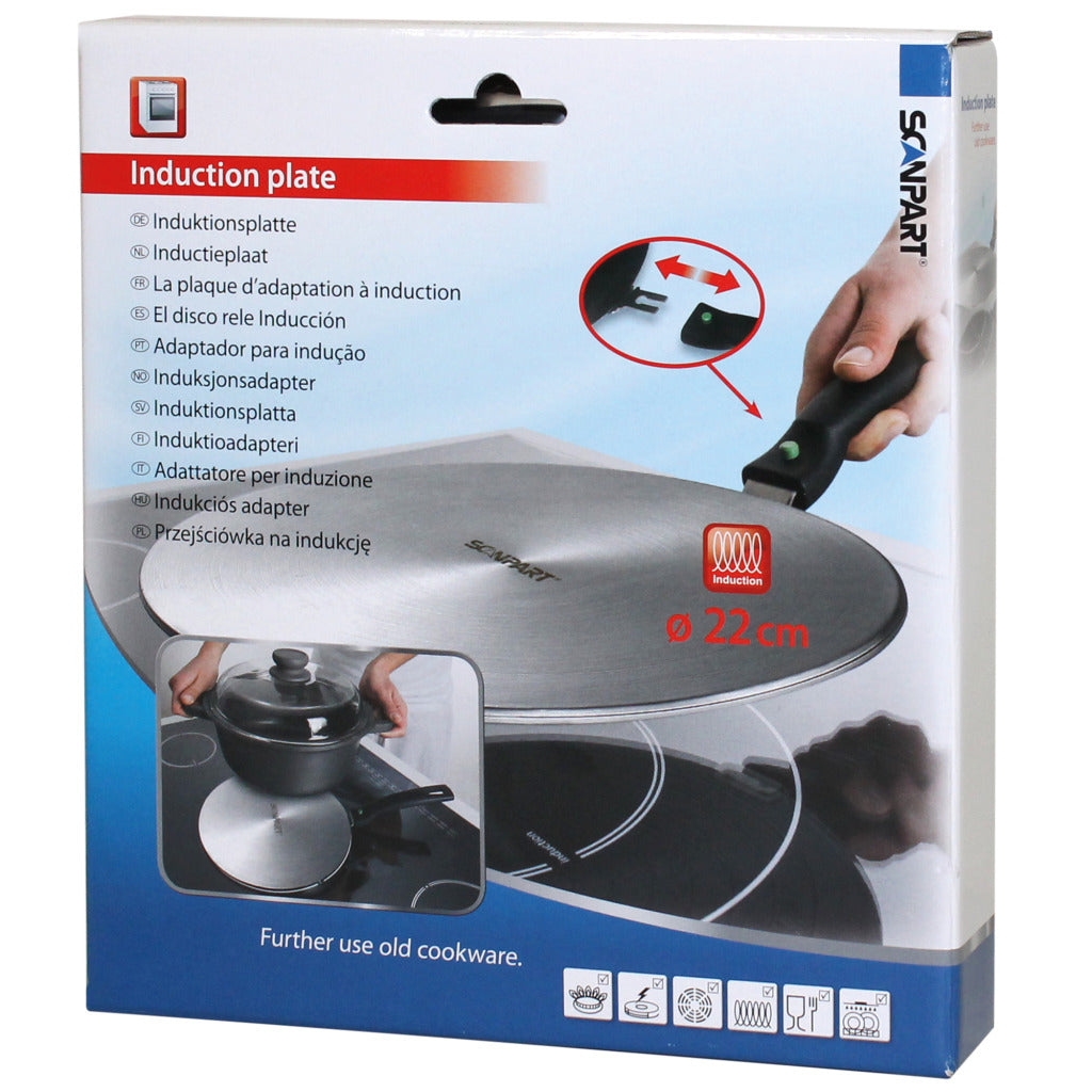 Scanpart inductiepannenadapterplaat 22cm