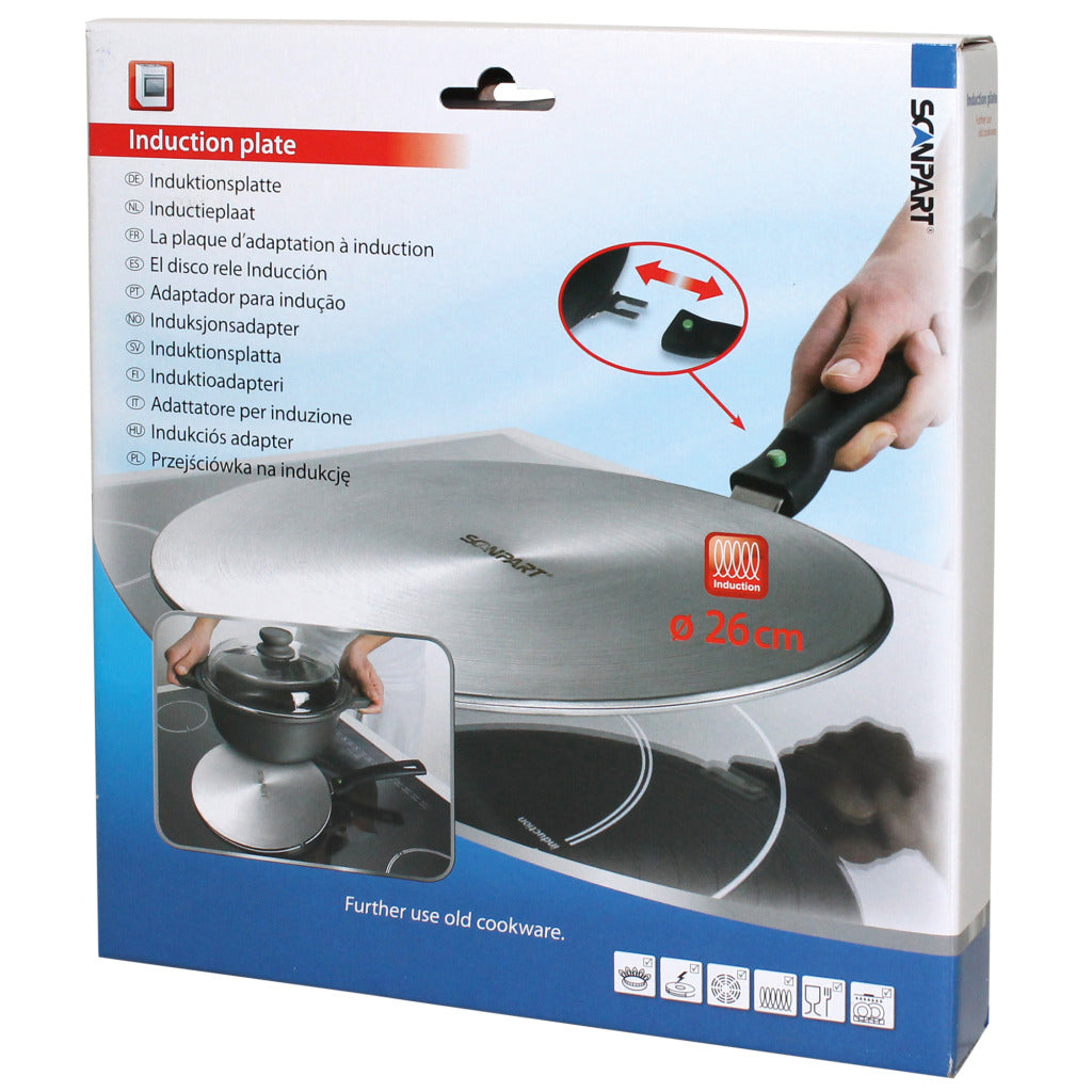 Scanpart inductie pannen adapterplaat 26cm