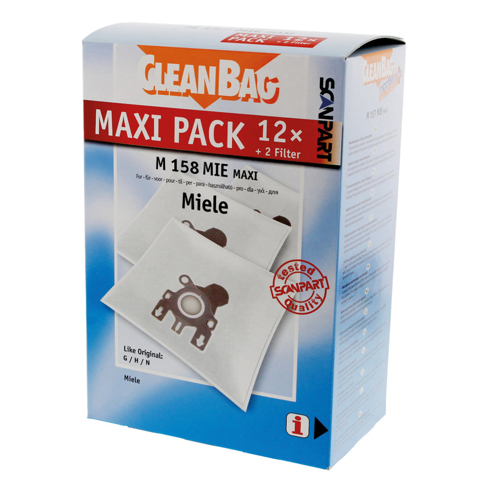 Scanpart Scanpart Microfleece+ Stofzak Miele G hn Maxi