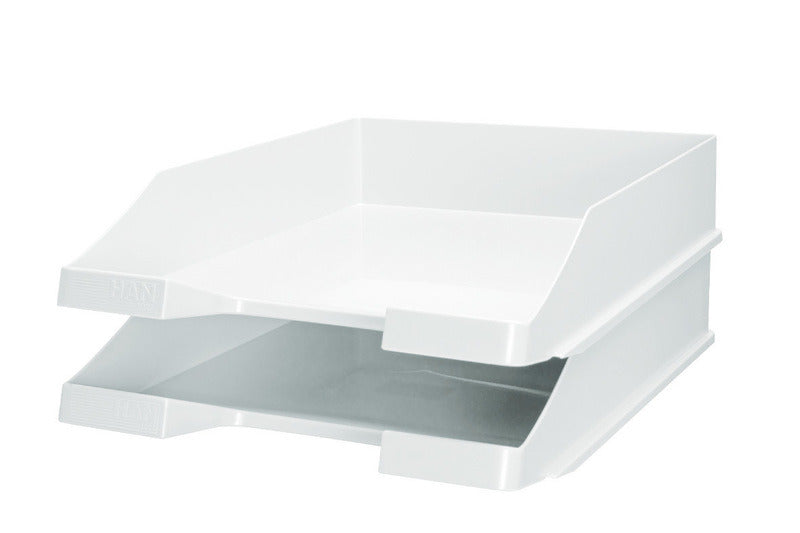 Han ha-1027-x-12 brievenbak a4 standaard kunststof wit