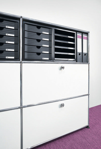 Han ha-1450-13 ladenkast met 5 gesloten laden zwart