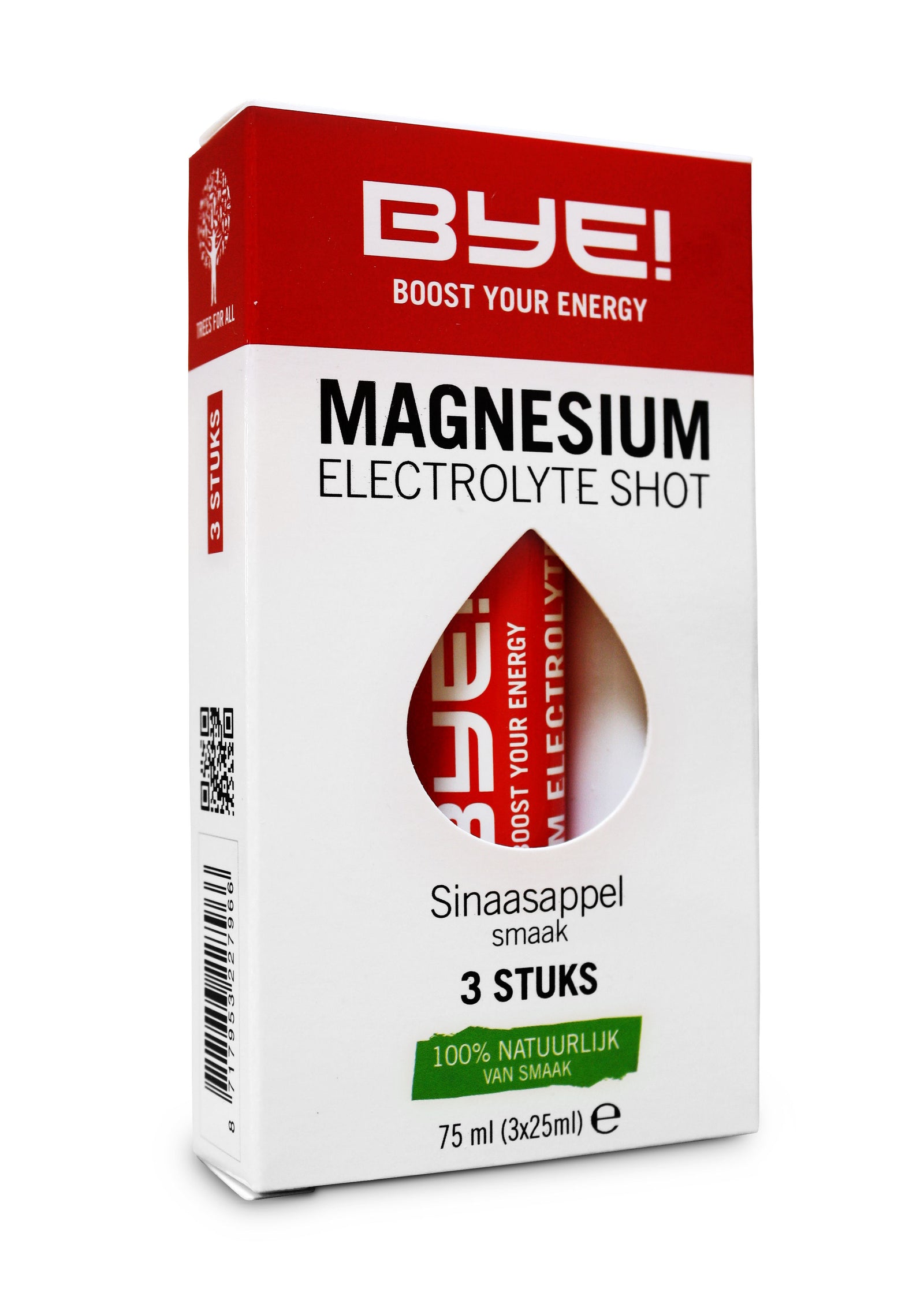 AU REVOIR! Electrolyte Magnesium Shot - saveur orange (3 pièces)