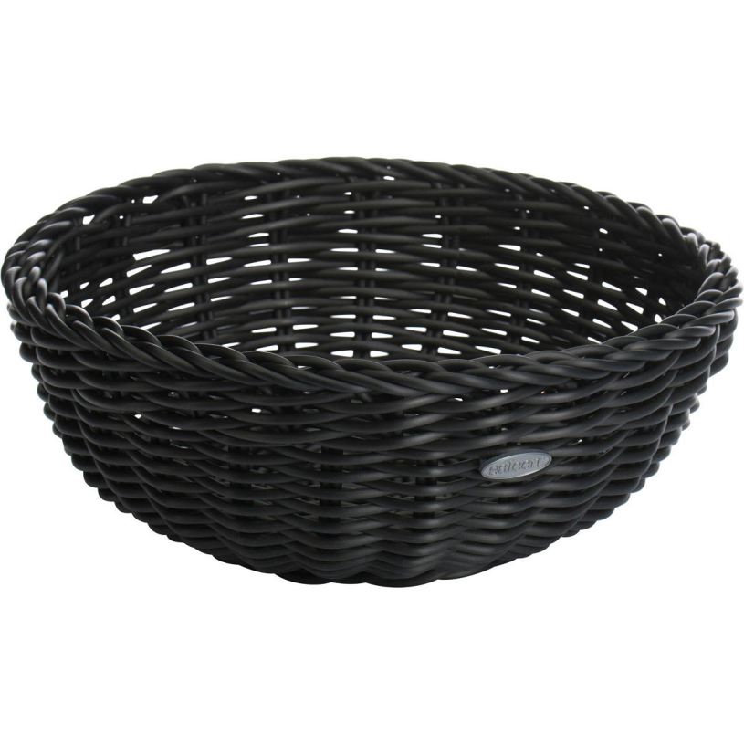 Westmark saleen broodmand rond 23x9cm - zwart