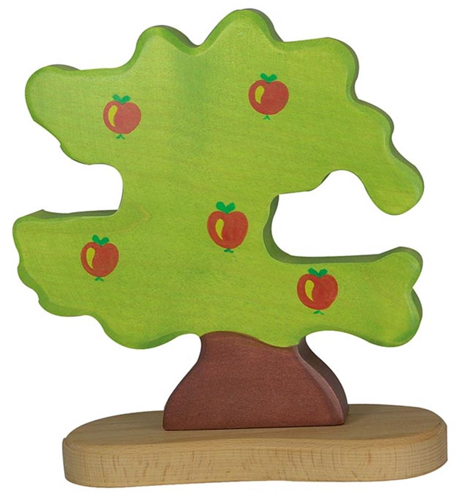 Holztiger appelboom voor vogels. 20 cm.