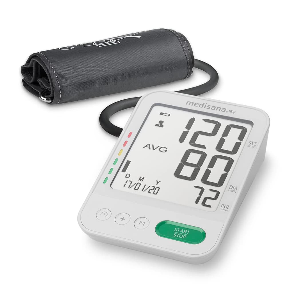 Medisana Medisana Bloeddrukmeter met spraakfunctie BU 586 voice bovenarm wit