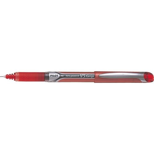 Rollerball pilot hi-techpoint v5 0,3 mm rood