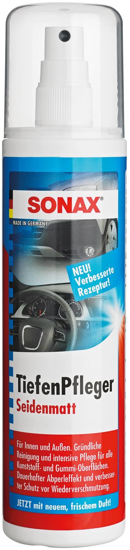 Sonax kunststof onderhoudsmiddel tiefenpfleger depth pleger silkm. 300 ml