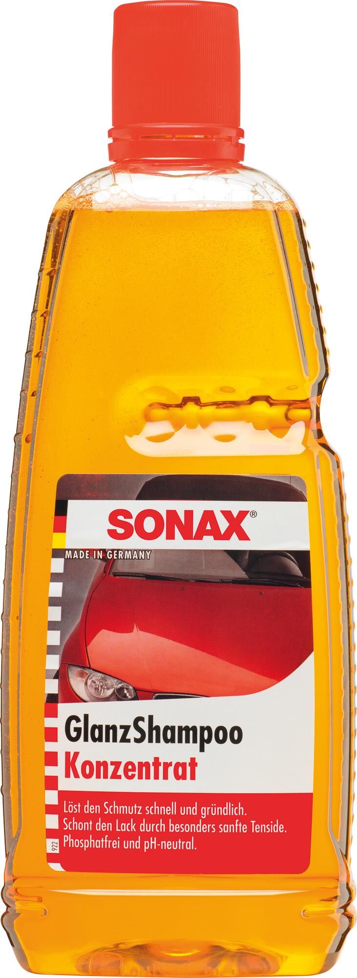 Sonax autoshampoo car shampoo 1 ltr plastic bottle