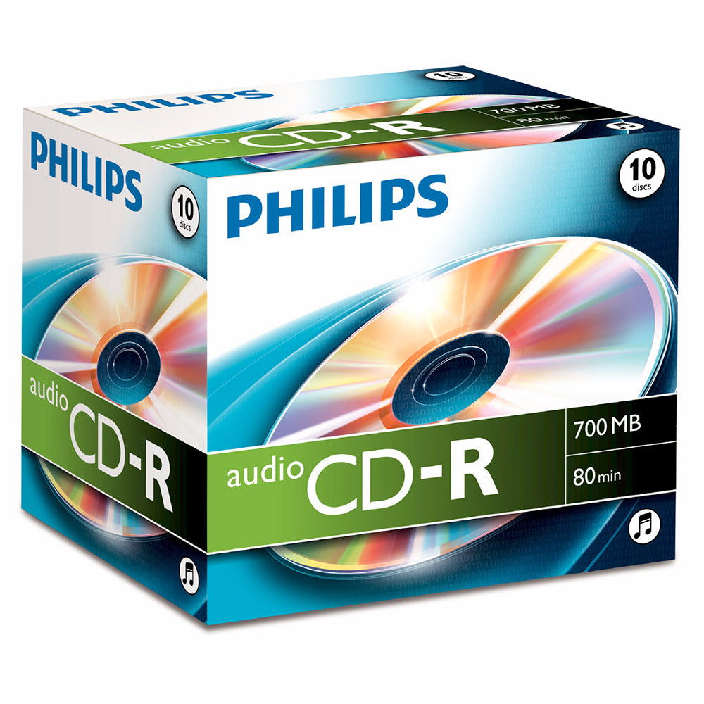 Philips CR7A0NJ10 CD Opneembaar 700MB 10 Stuks