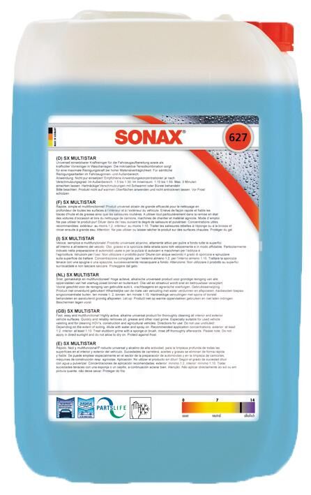 Sonax reiniger multistar sx cleaner multistar 25l