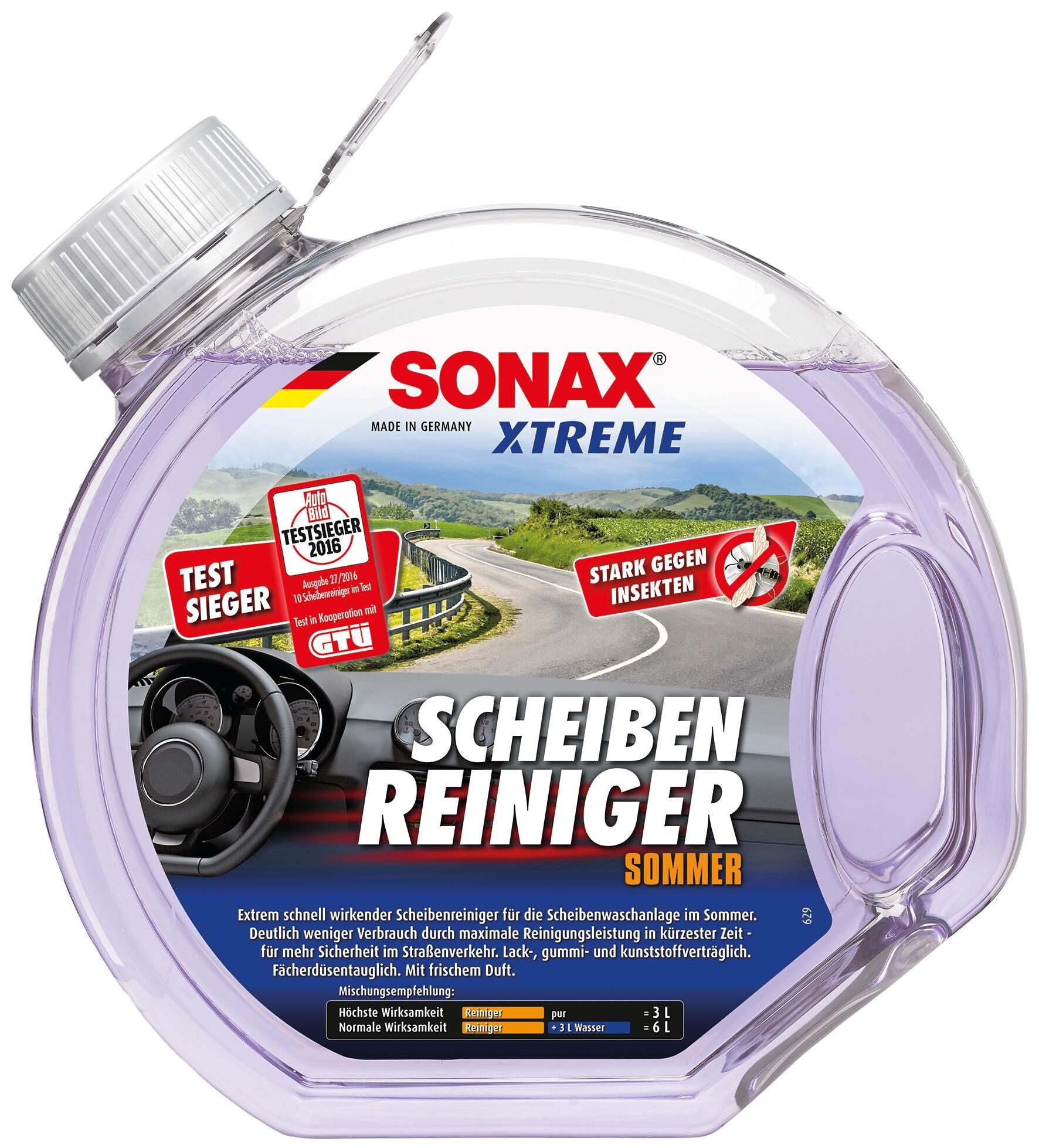Sonax ruitenreiniger xtreme summer window cleaner 3l xtreme summer