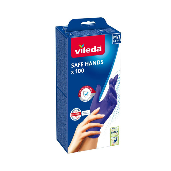 Vileda safe hands handschoenen - 100 stuks