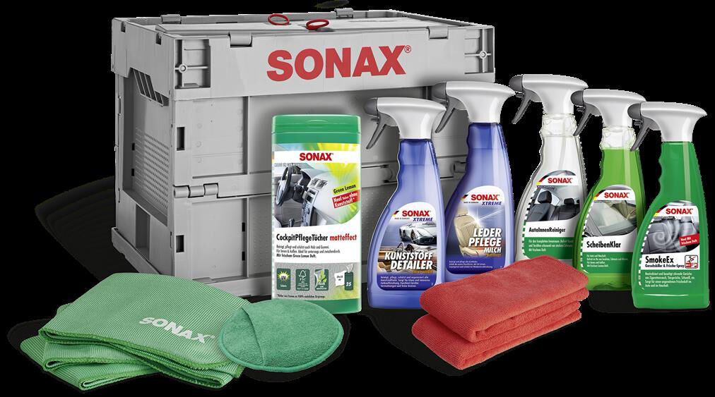 Sonax actiepakket pflegebox 2022 care box