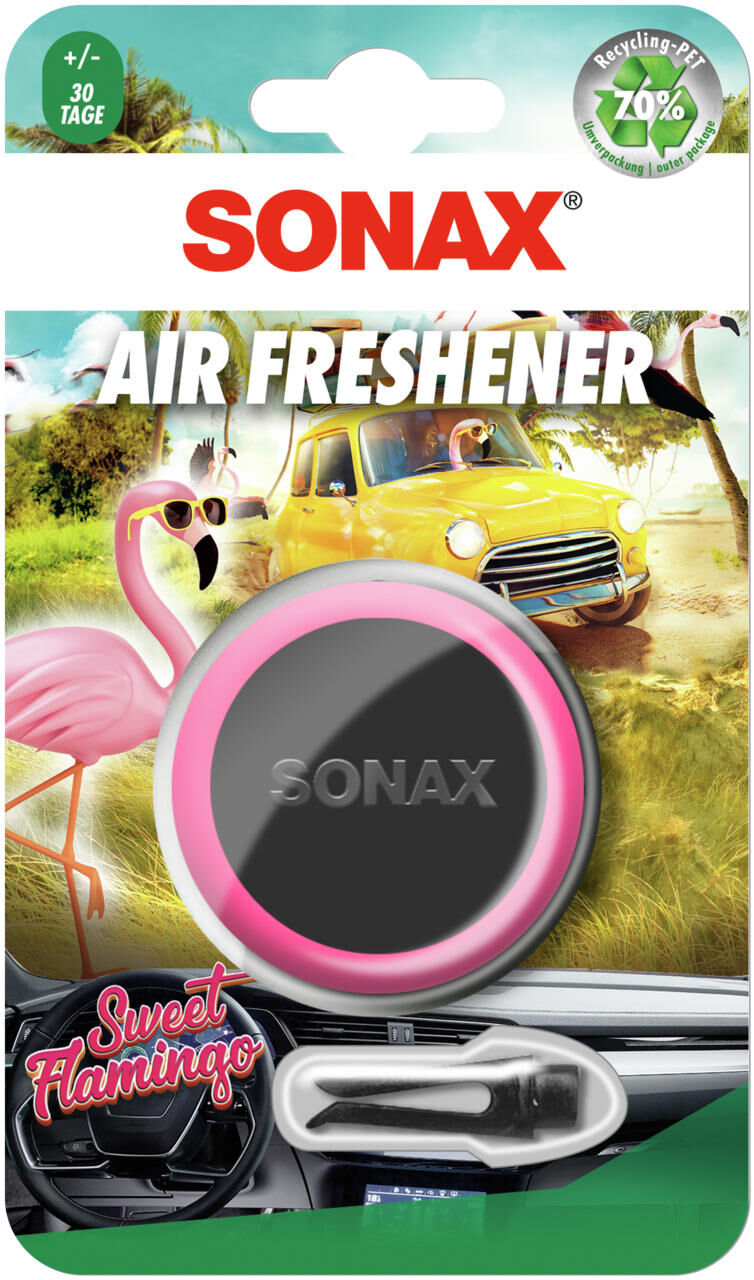 Sonax luchtverfrisser air freshener . air freshener sweet flami