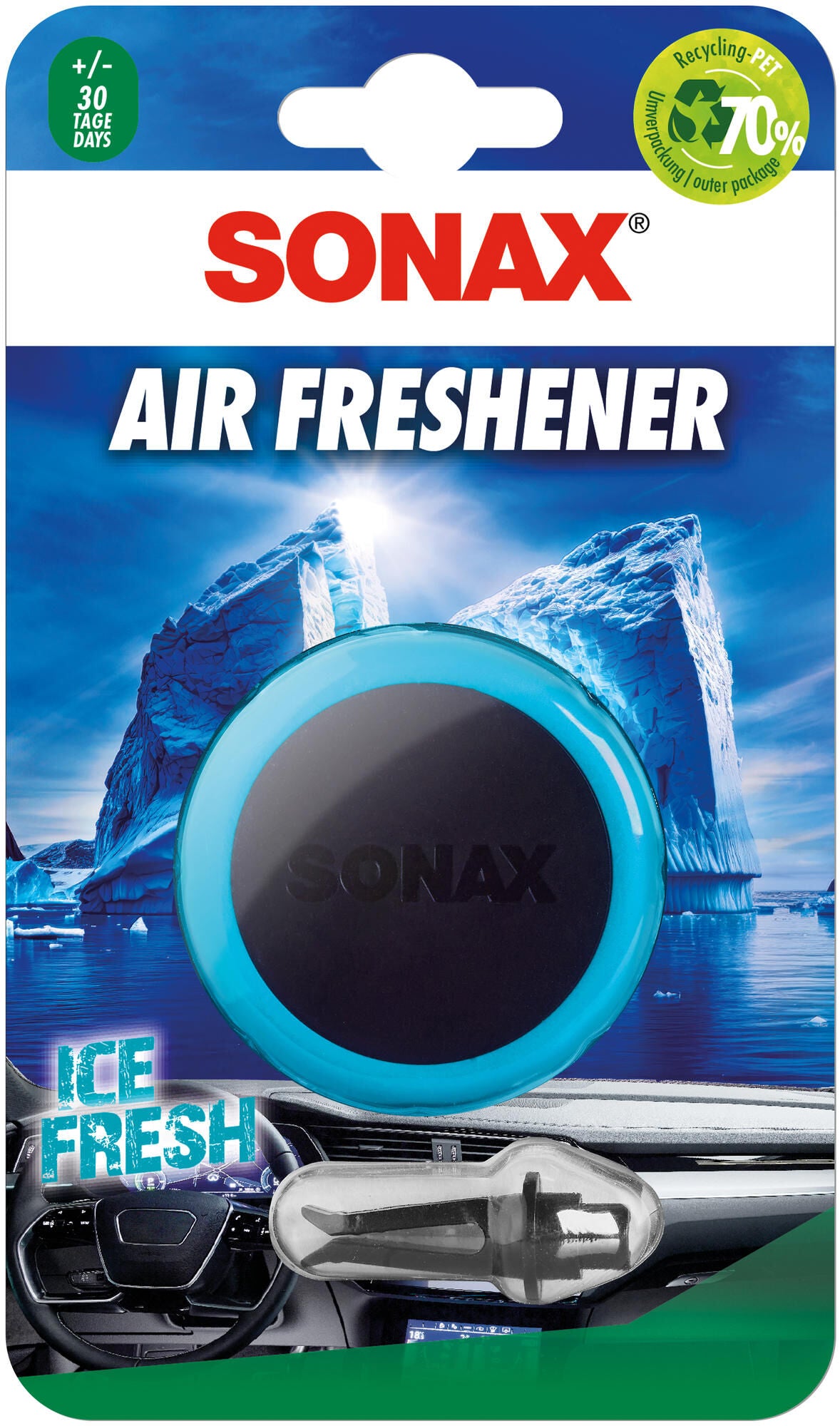 Sonax luchtverfrisser air freshener . air fresh. ice-fresh
