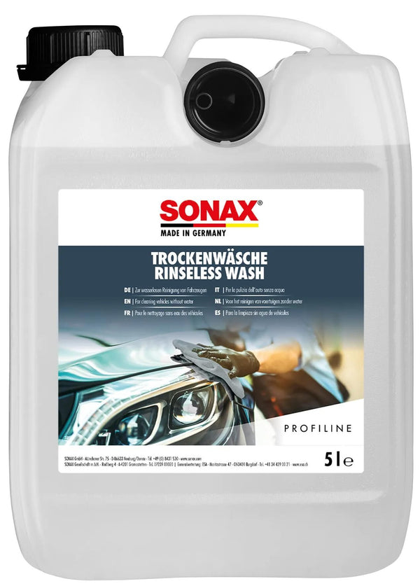 Sonax autoshampoo trockenwäsche dry wash 5 l canister 5 l