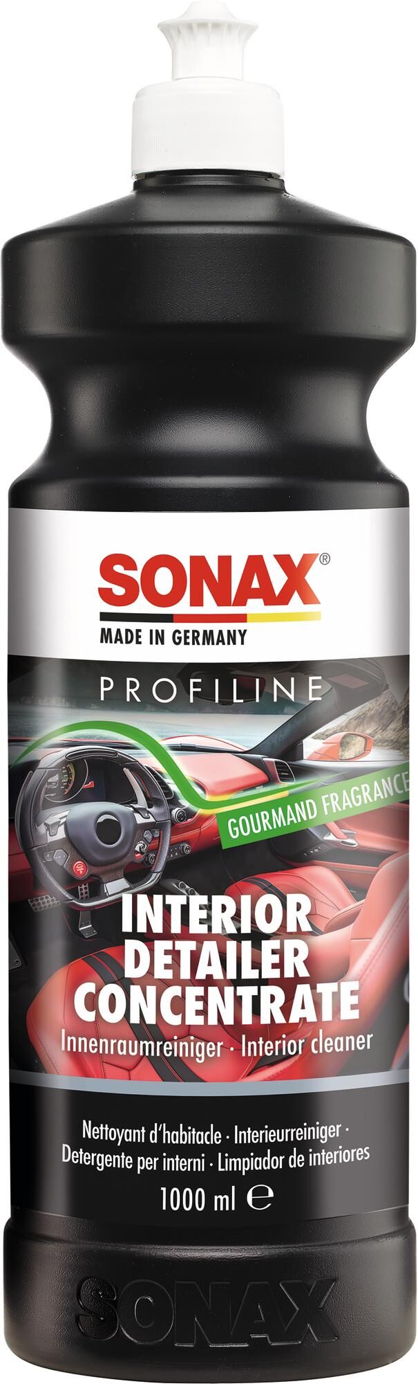 Sonax interieurreiniger interior detailer concentrate . interior detailer 1 l water bottles concentrate