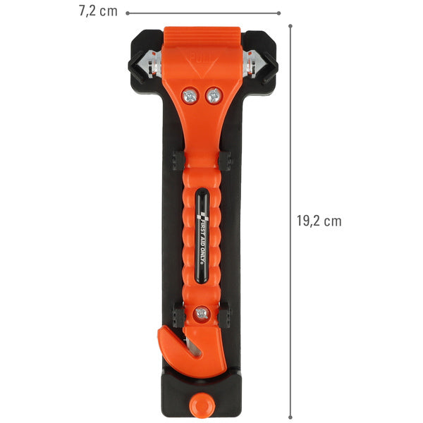 Westcott ac-p30001 2in1 EHBO alleen noodhamer 2 stuks oranje