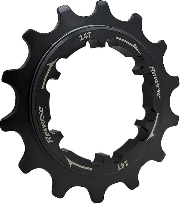 Reverse components microspline single speed ritzel
