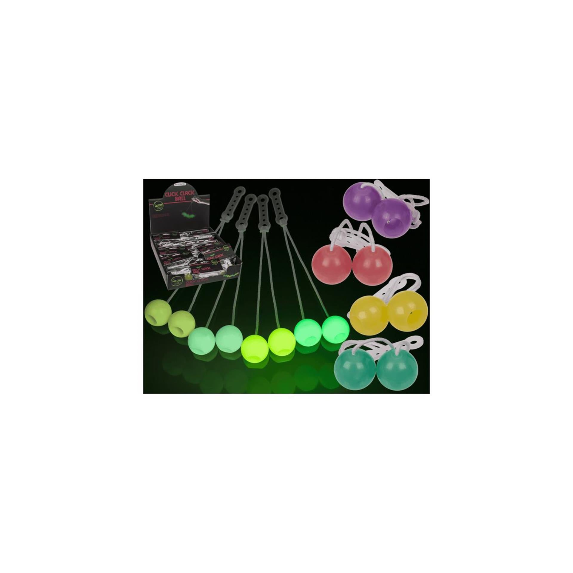 Ootb klik-klak bal glow in the dark