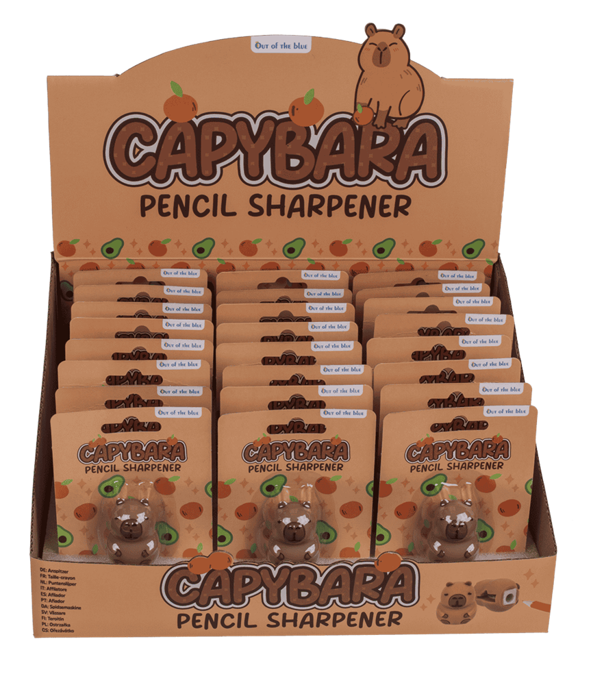 Dsp puntenslijper capybara op blister.