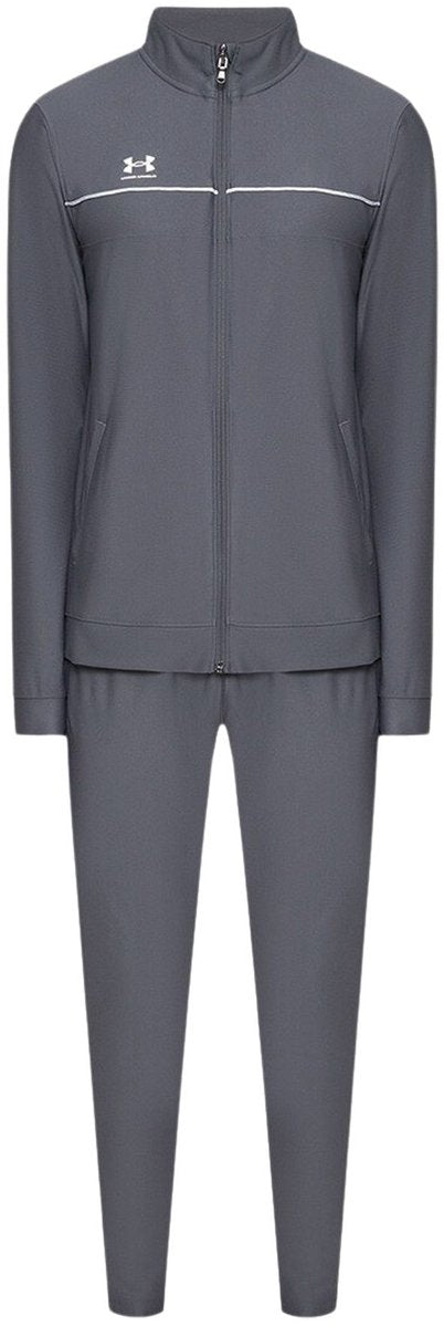 Under armour ua m challenger tracksuit-gry heren trainingspak - castlerock - wit m