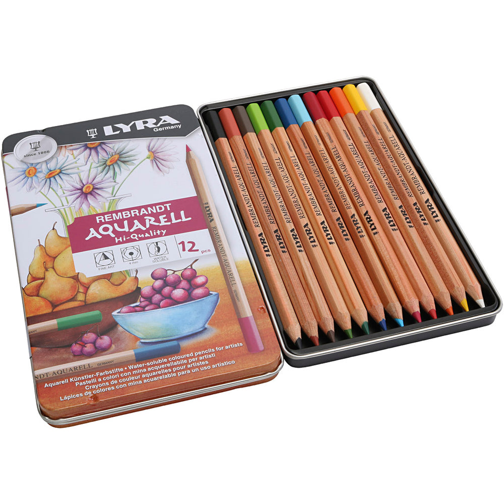 Https: www.cchobby.nl lyra-rembrandt-aquarelpotloden-diverse-kleuren-12-stuk-1-doos