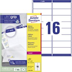 Gerecycleerde etiketten voor laserprinters quickpeel lr7162-250 99,1x33,9mm
