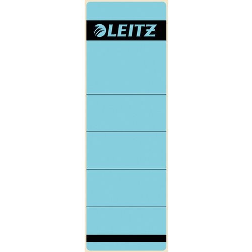 Ordnerrugetiketten leitz blauw 10 stuks papier