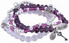 Sprookjesbos: armband paars (3 st)