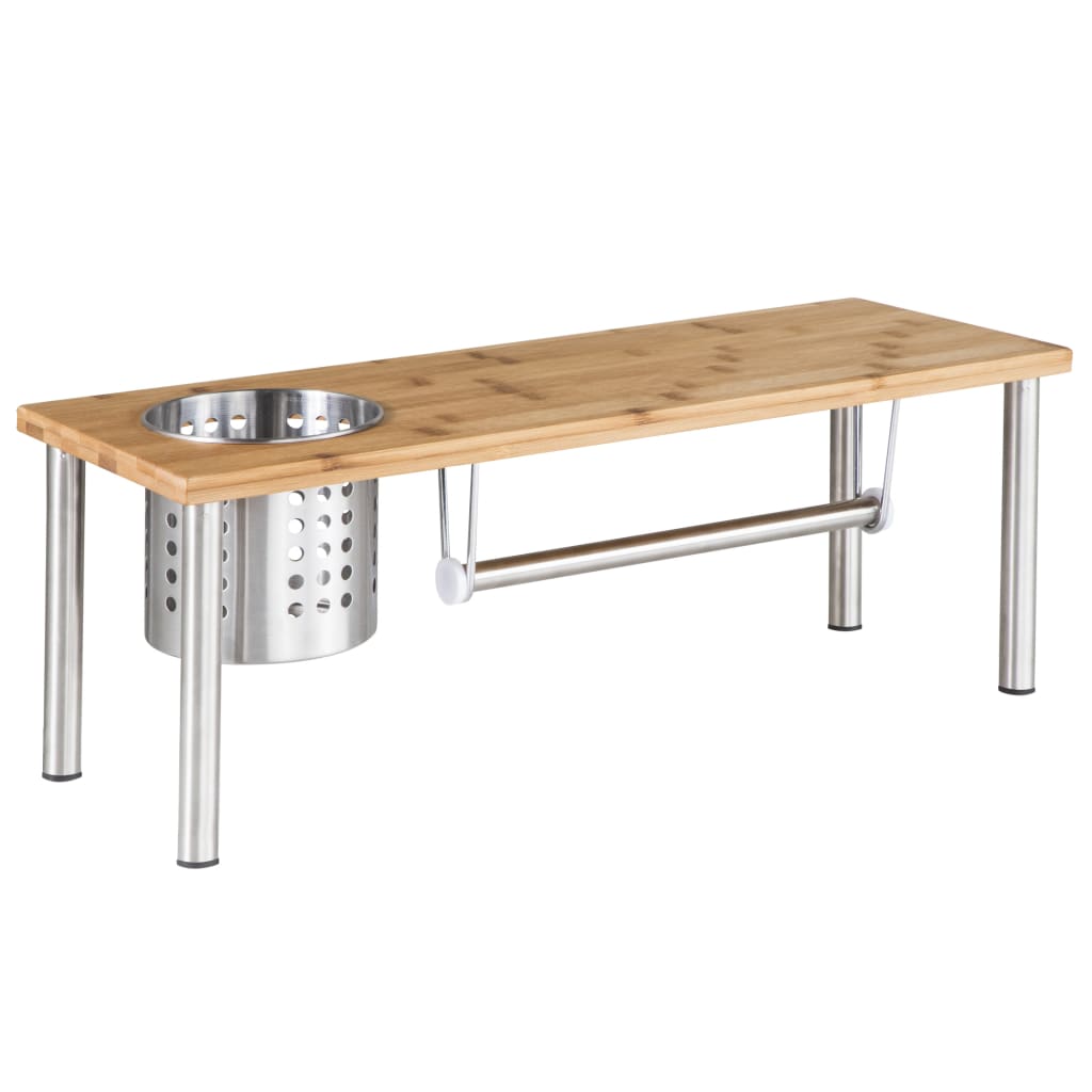 HI HI Keukenschap 55x20x20 cm bamboe