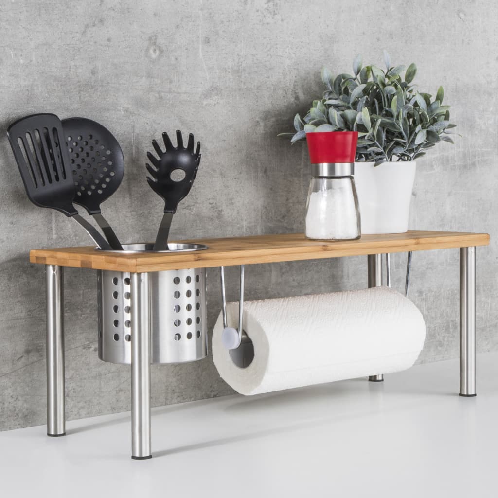 HI HI Keukenschap 55x20x20 cm bamboe