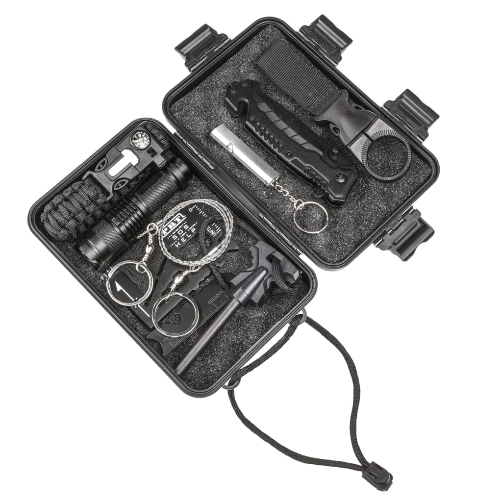 Hi 10-delige survivalset zwart