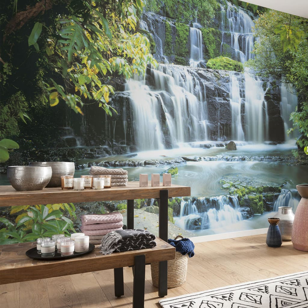 Komar Komar Muurschildering Pura Kaunui Falls 368x254 cm 8-256