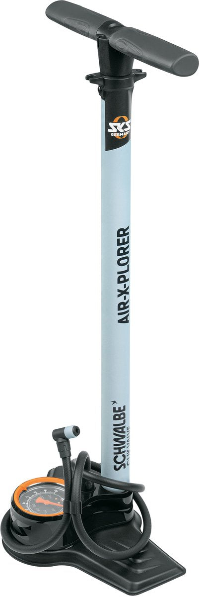 Sks vloerpomp air-x-plorer klikventiel 10bar met conv.set