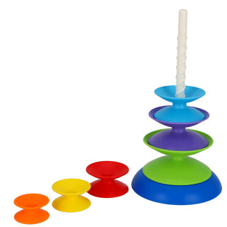 Jip y discover stapeltoren ring multi kleur