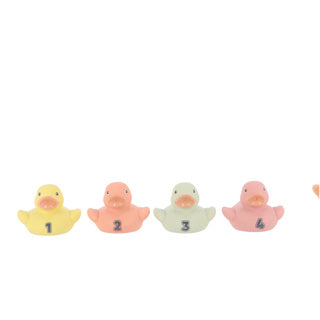 Jipy bioplastic badeendjes set 8-delig | 3 stuks