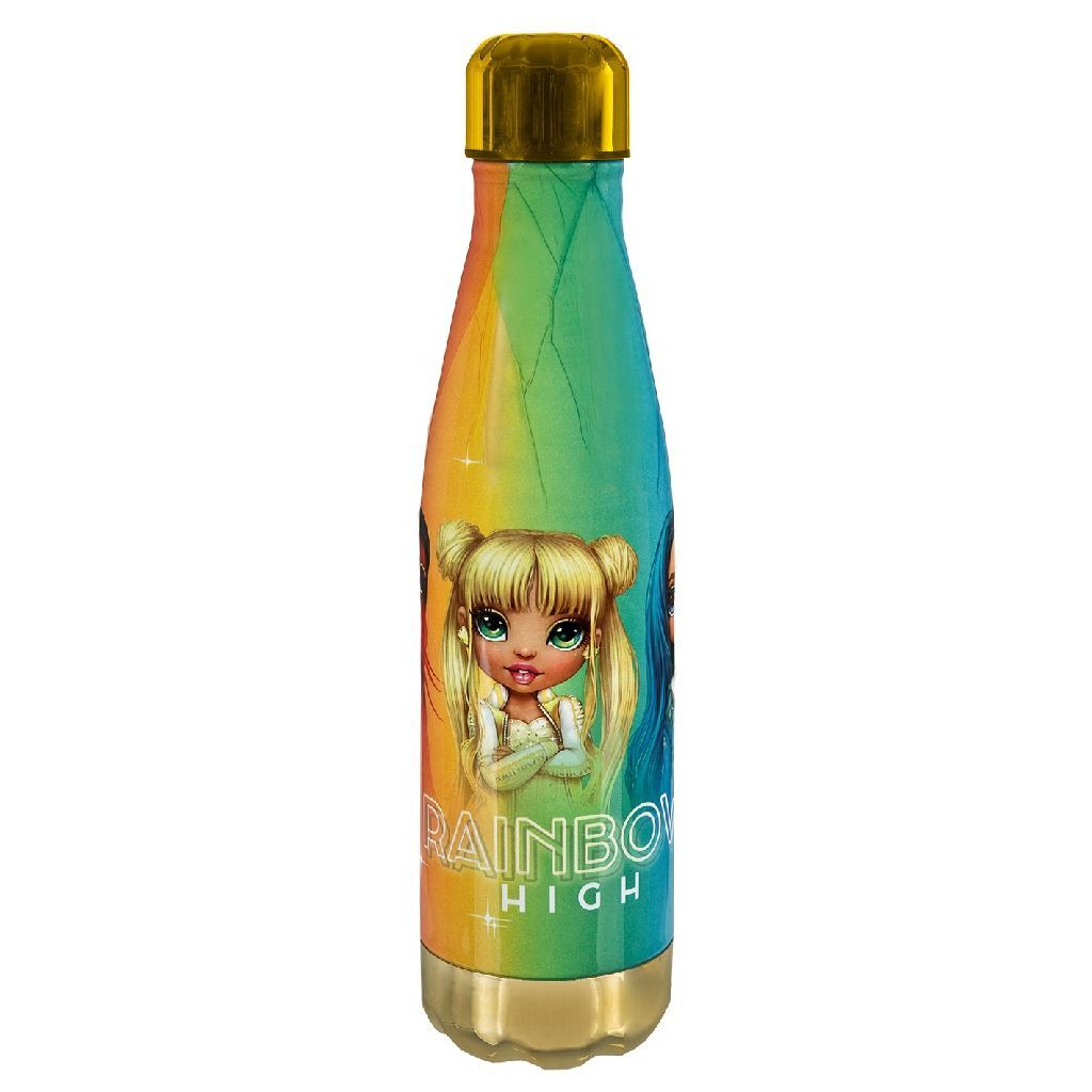 Regenboog hoge thermosfles 450 ml