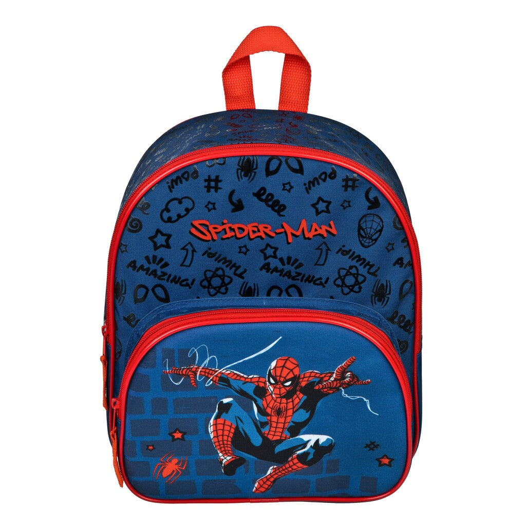 Undercover spiderman rugtas 30x25x10 cm blauw rood