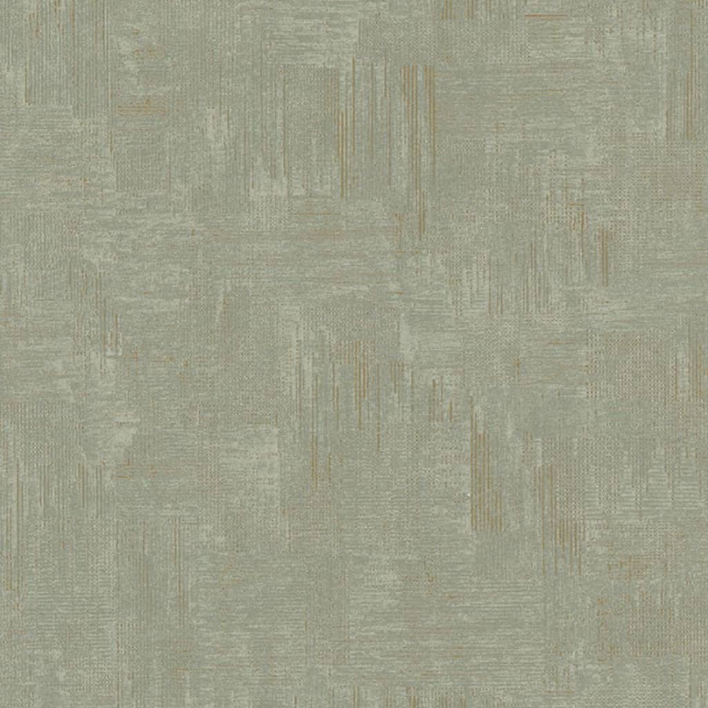 Noordwand behang topchic kraslook metallic groen en grijs