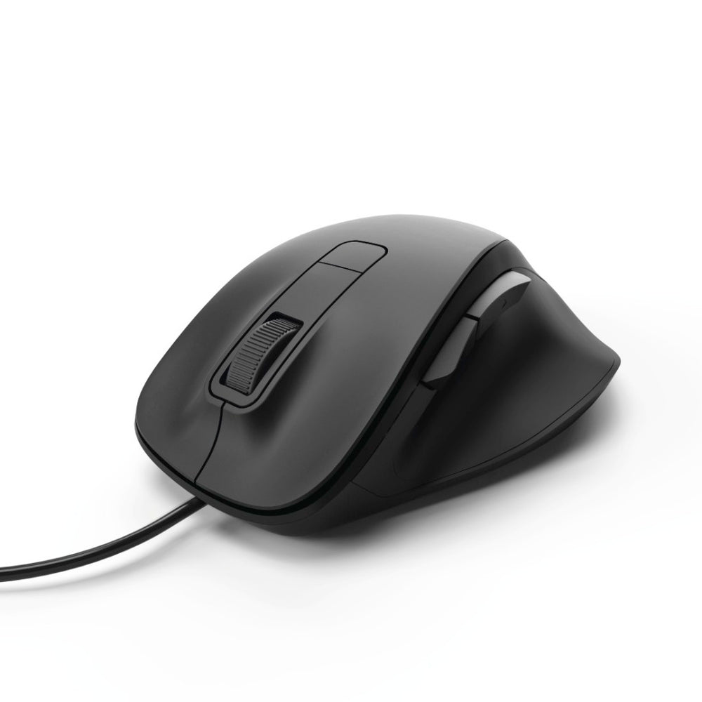 Hama optische muis met 6 knoppen mc-500 met kabel zwart