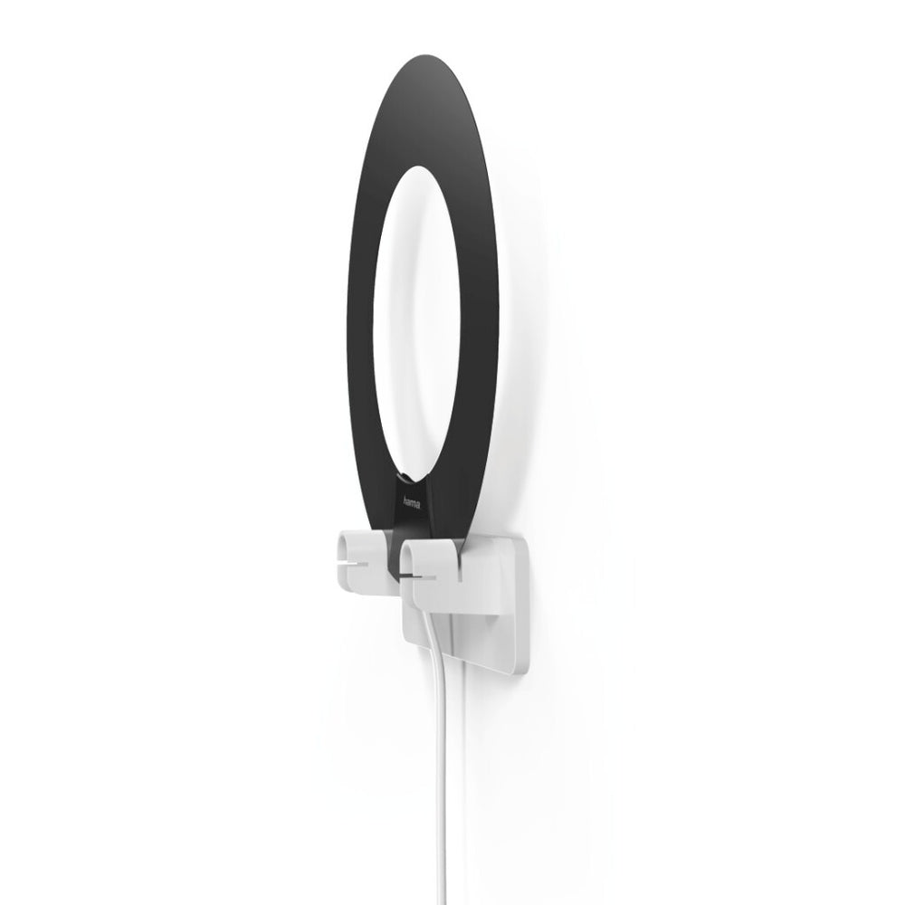 Hama dvb-t dvb-t2 kamerantenne prestaties 45 ring-design actief wit