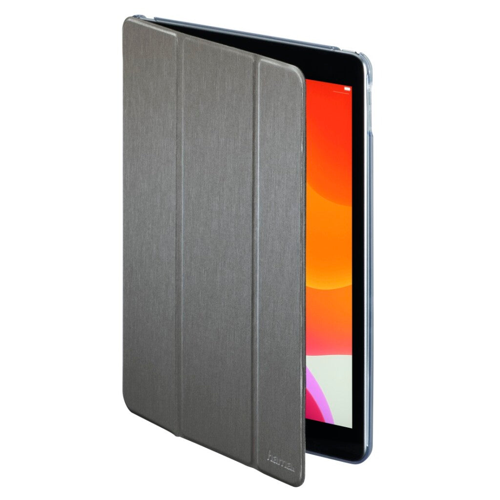 Hama tablet-hoes opvouwbaar helder voor apple ipad 10.2 grijs