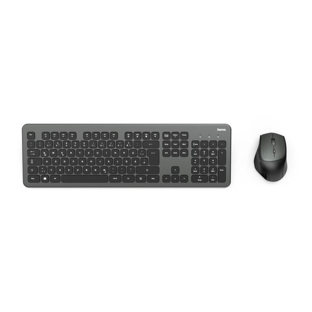 Hama Draadloze Toetsenbord-muis-set KMW-700 Antraciet zwart US