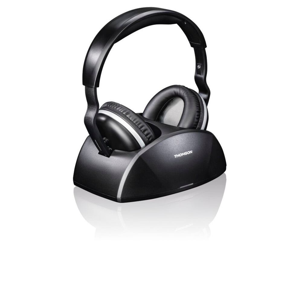Thomson thomson whp3321bk draadloze tv-koptelefoon optische ingang over-ear oplaadst.