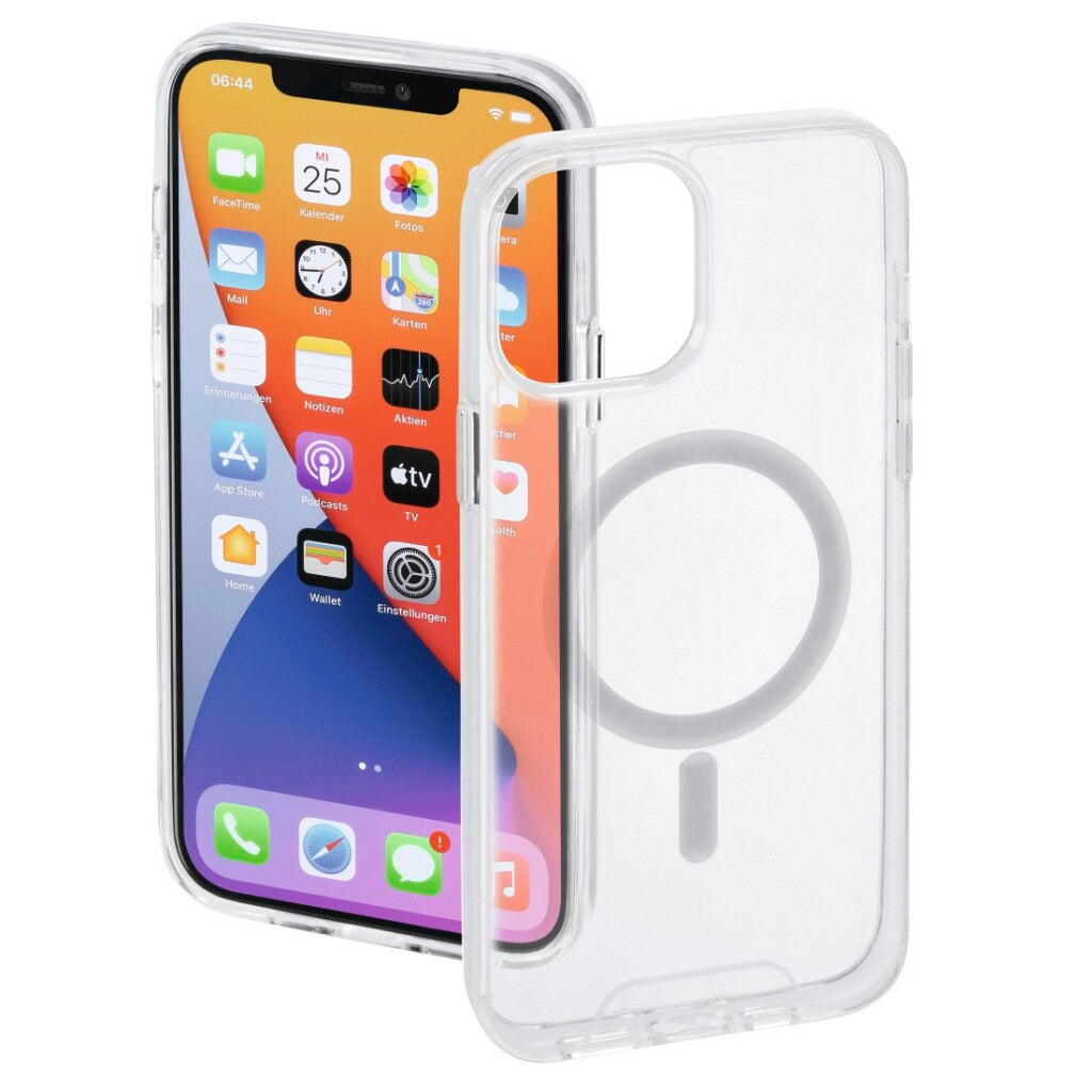 Hama cover magcase safety voor apple iphone 12 pro max transparant