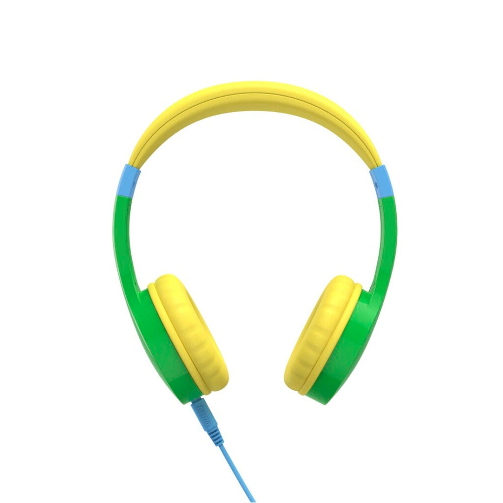Hama kinderbeschermer op-ear kinderkoptelefoon groen geel