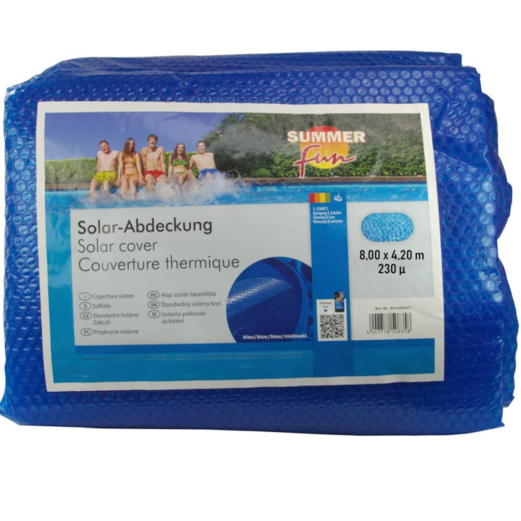 Summer Fun Summer Fun Zomerzwembadhoes solar ovaal 800x420 cm PE