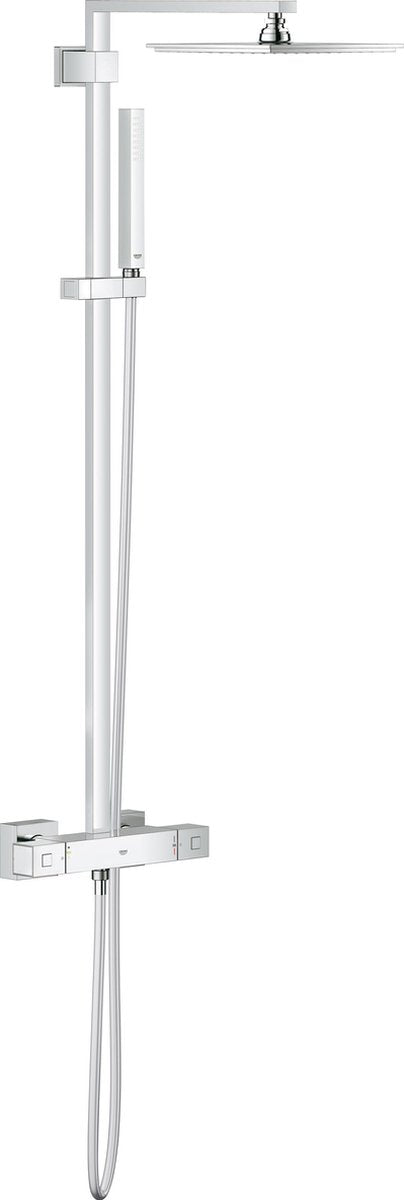 Grohe euphoria cube xxl regendouche ã¸ 23 cm - met thermostaatkraan - 15 cm hartafstand