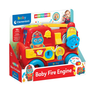 Clementoni baby montessori brandweerwagen